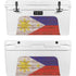 Philippines Flag Dark Wood YETI Tundra 65 Hard Cooler Skin